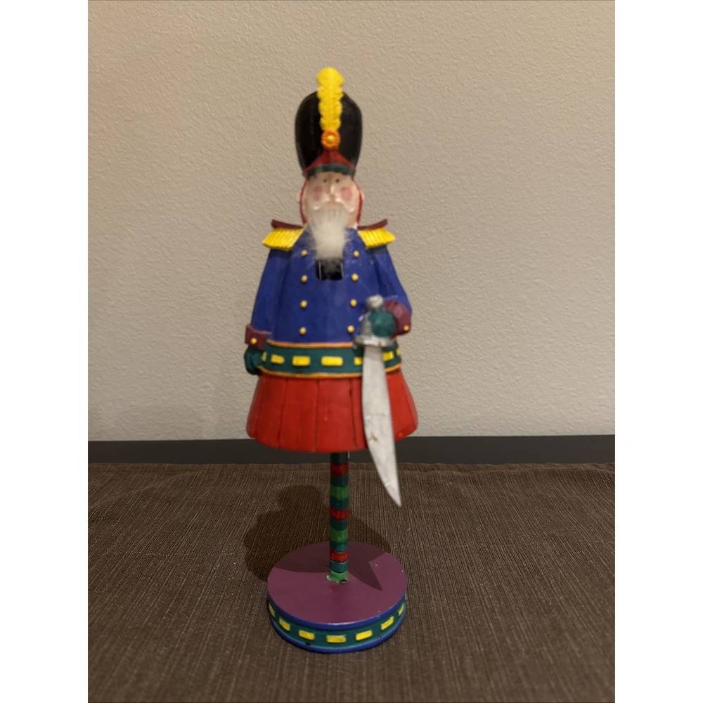 Russ Berrie Sugarplum Fantasies Nutcracker Guard 10603 9" Figurine